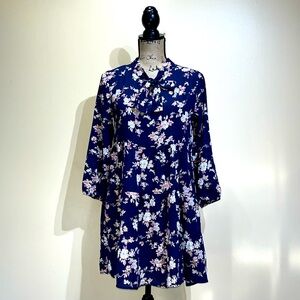 Floral Tiered Baby Doll Dress